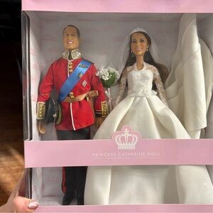 Prince William and Princess Kate doll